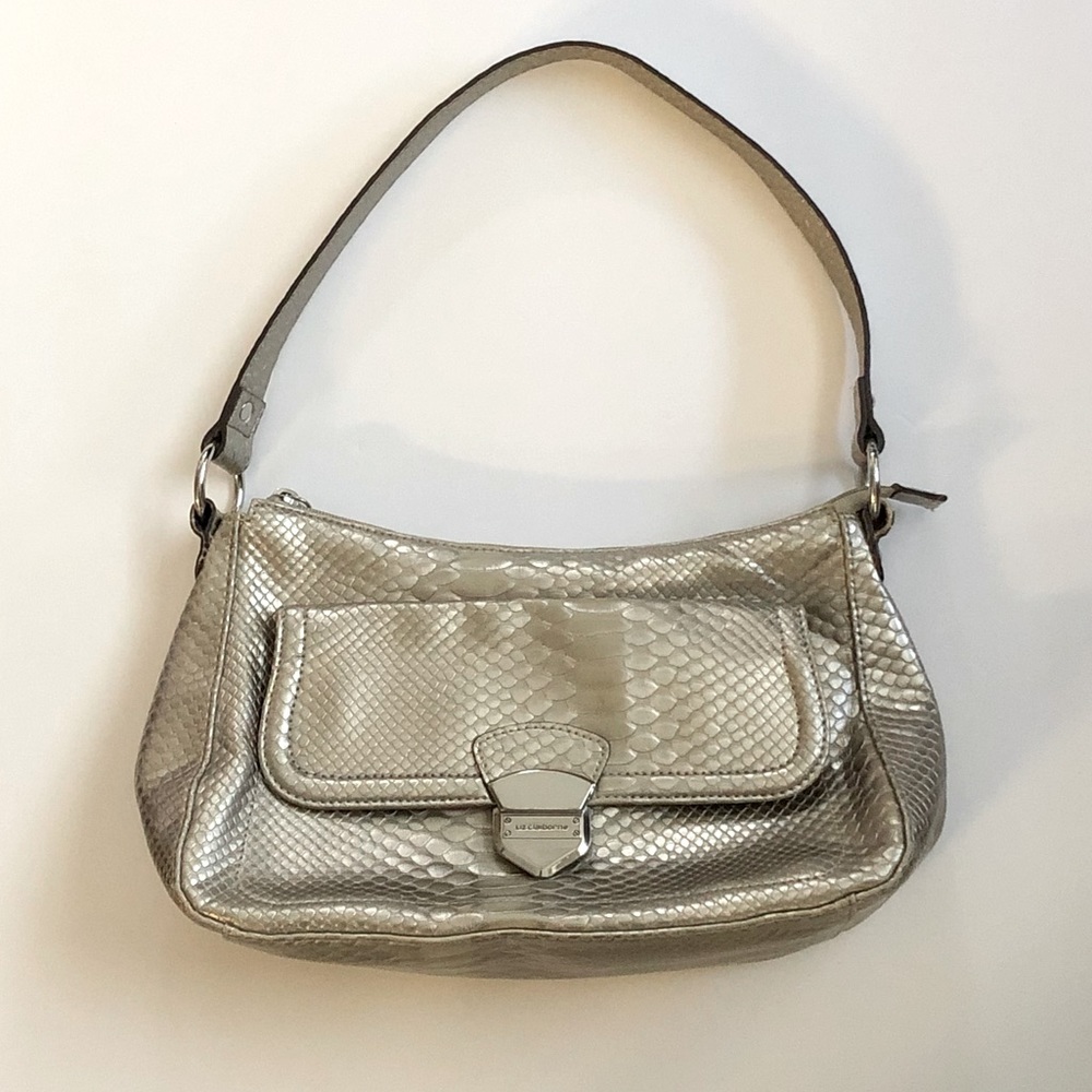 Liz Claiborne Metallic Shoulder Bag